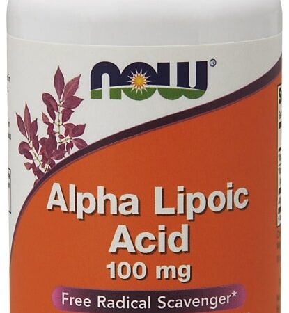 Flacon de supplément Alpha Lipoic Acid.