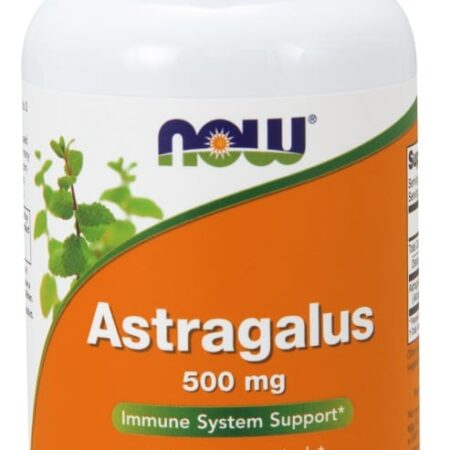 Flacon Astragalus 500 mg pour soutien immunitaire.