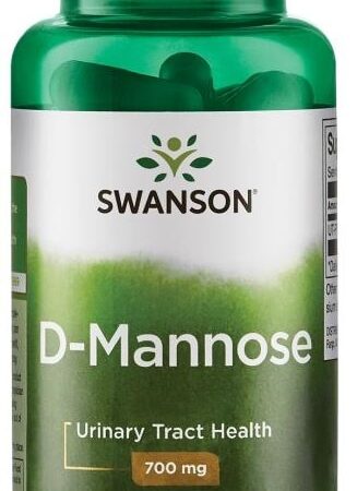 Flacon de D-Mannose Swanson pour la santé urinaire.