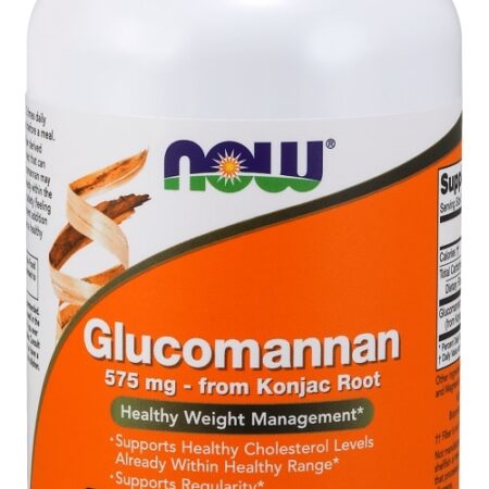 Pot de glucomannane 575mg, complément alimentaire, 180 gélules.
