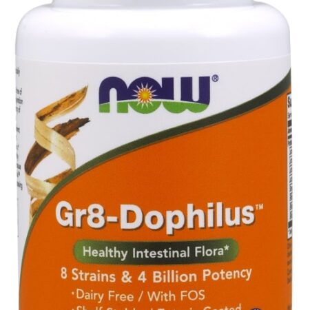 Probiotique Gr8-Dophilus, complément alimentaire, 60 capsules.