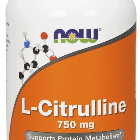 Bouteille L-Citrulline 750 mg, complément alimentaire végétalien.
