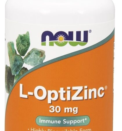 Complément alimentaire zinc végétarien "L-OptiZinc" 30mg.