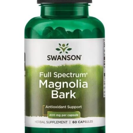 Flacon Swanson écorce de magnolia, complément antioxydant.