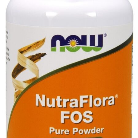 Fibre prébiotique NutraFlora FOS en poudre.