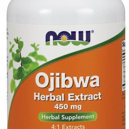 Complément alimentaire Ojibwa, extrait de plantes, 450 mg.