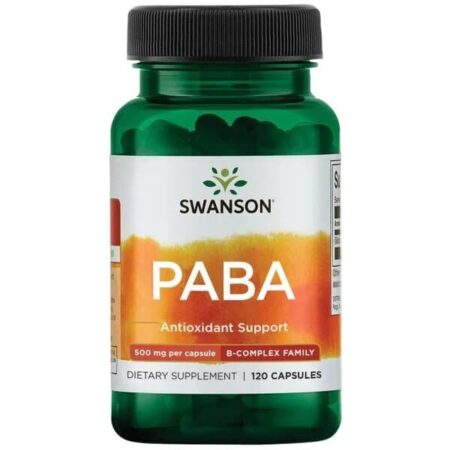 Complément alimentaire PABA Swanson antioxydant.