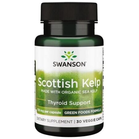 Supplément alimentaire Kelp Écossais, soutien thyroïdien.