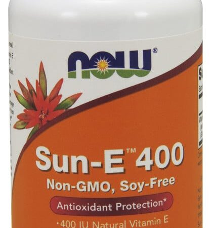 Complément alimentaire vitamine E Sun-E 400 Non-OGM.