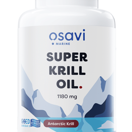 Flacon d'huile de krill Super Osavi.