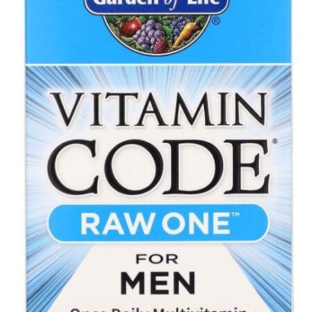 Multivitamines pour hommes Garden of Life, Code de Vitamines.